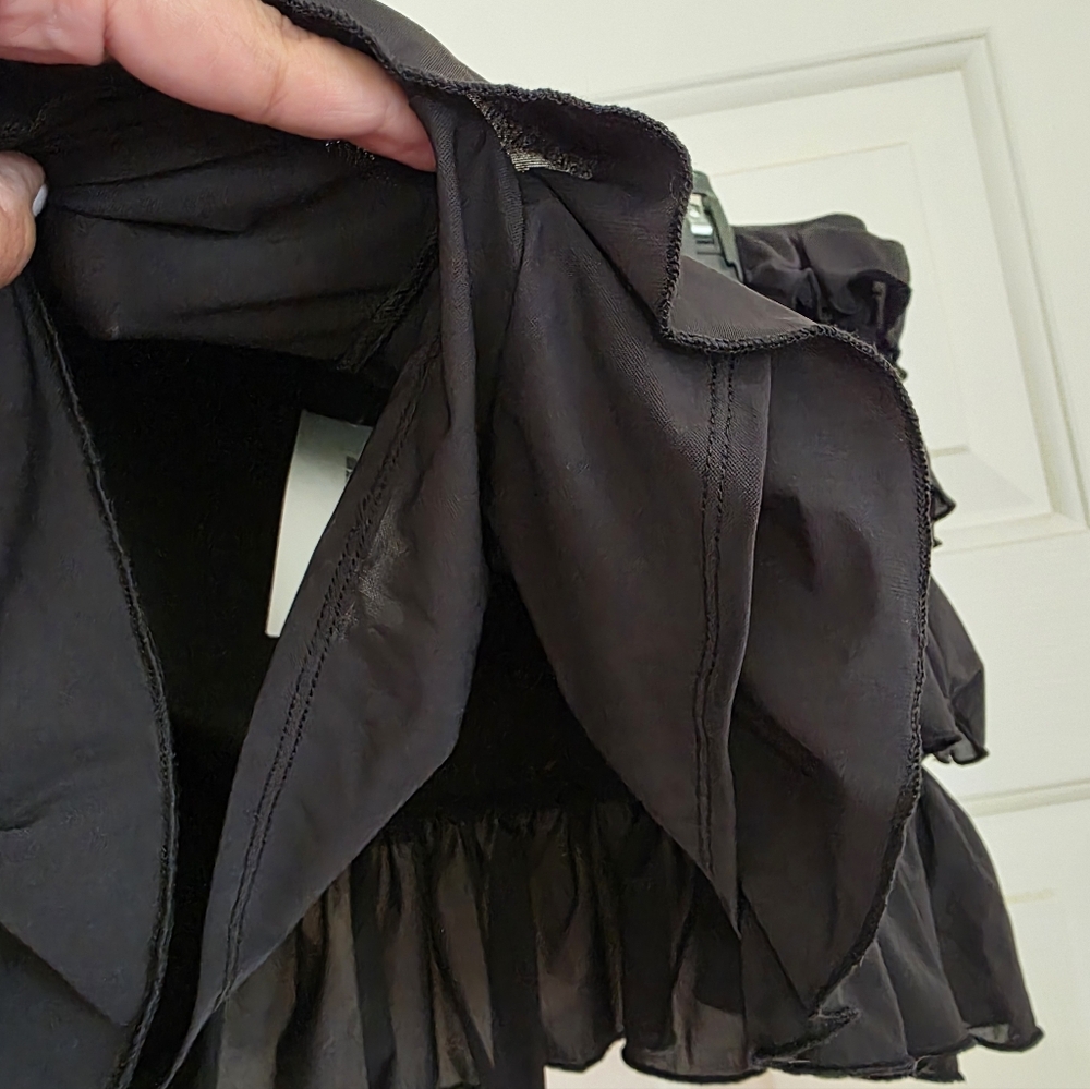Urban Outfitters Out From Under Cammy Ruffle Trim Micro Skort New - Picture 6 of 9